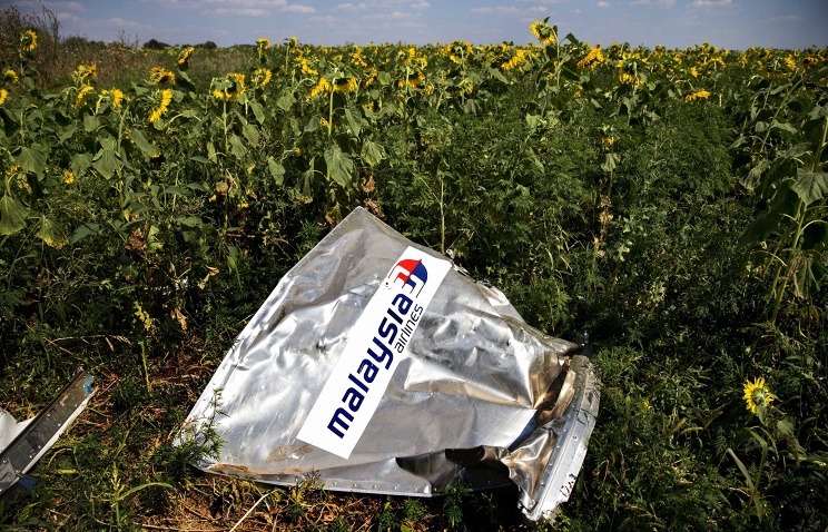 на месте авиакатастрофы