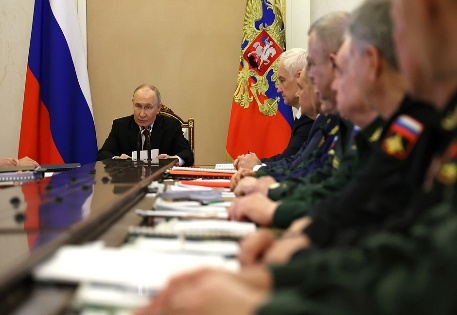 At the meeting on discussing key parameters of draft State Armament Programme for 2027–2036.