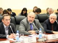 Доктор историчесих наук  профессор Михаил Мягков, профессор Сергей Монин  Stalingrad Сталинград МГИМО MGIMO