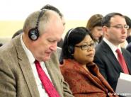  Madhumita Hazarika Bhagat, Counsellor and Director, JNCC, Embassy of  India, Vindman Aleksander, U.S. Embassy Army attache